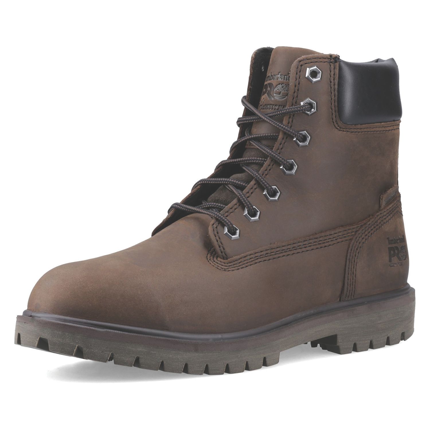 Timberland Pro Iconic Size 6 Brown Waterproof Safety Boots (248CM)