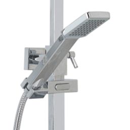 Highlife Bathrooms Galston Exposed Thermostatic BSM Shower Kit Chrome Finish