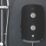 Aqualisa eSense Midnight Black 10.5kW  Electric Shower