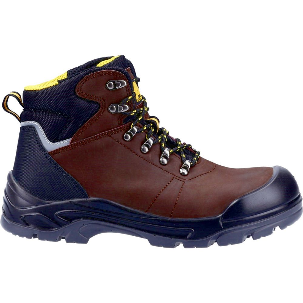 Amblers AS203 Laymore Safety Boots Brown Size 6 Screwfix