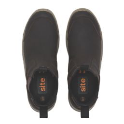 Site Merrien 2.0 Size 11  Brown Waterproof Steel Toe Cap Safety Dealer Boots