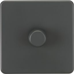 Knightsbridge SF2181AT 1-Gang 2-Way LED Dimmer Switch  Anthracite