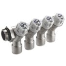 Reliance Valves 4-Port Potable Water Manifold 15mm x 3/4"