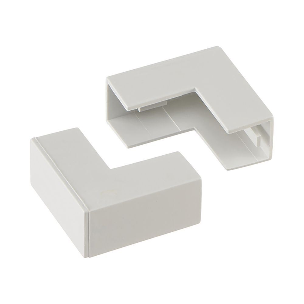 Deta TTE External Trunking Angles 16mm x 16mm 2 Pack Screwfix