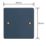 Varilight  1-Gang Blanking Plate Midnight Blue