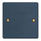 Varilight  1-Gang Blanking Plate Midnight Blue