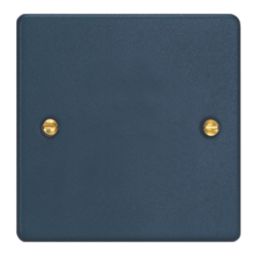 Varilight  1-Gang Blanking Plate Midnight Blue