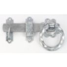 GateMate Twisted Ring Gate Latch Silver 150mm