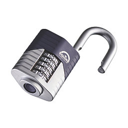 Squire Vulcan Weatherproof  Combination  High Security Padlock Blue / Chrome 60mm