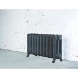Arroll 470mm x 834mm 3070BTU Anthracite Cast Iron 3 Column Radiator