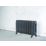 Arroll 470mm x 834mm 3070BTU Anthracite Cast Iron 3 Column Radiator