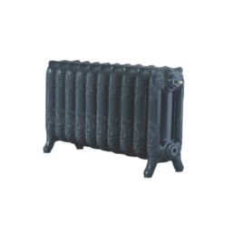 Arroll 470mm x 834mm 3070BTU Anthracite Cast Iron 3 Column Radiator