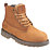 Amblers 103  Womens Safety Boots Brown Size 5