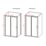 Fit Quick Framed Rectangular Sliding Shower Door Chrome 1200mm x 1850mm