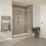 Fit Quick Framed Rectangular Sliding Shower Door Chrome 1200mm x 1850mm