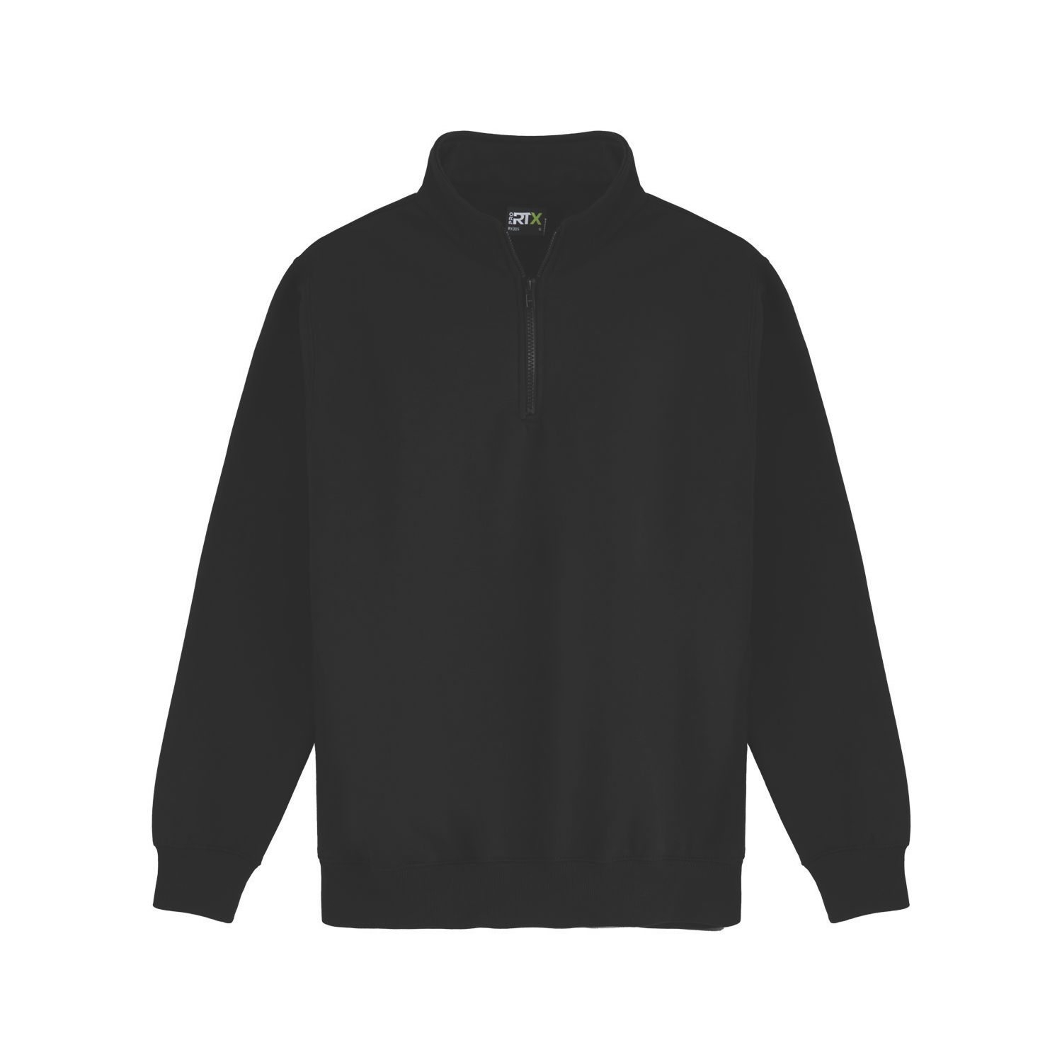 Pro RTX 1/4 Neck Zip Sweatshirt Black X Large 44 / 47" Chest (249AL)