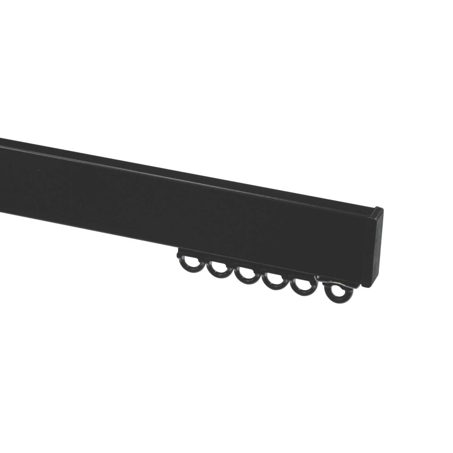 Renaissance Rigid Curtain Track Black 400cm (249CK)