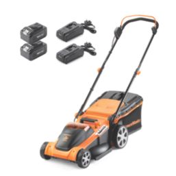 LawnMaster CLMF4841E-1-01 48V 2 x 4.0Ah Lithium MX Brushless Cordless 41cm Rotary Lawn Mower