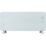 Masterplug Auraline 2000W Electric Glass Panel Heater 430mm x 920mm White 6824BTU