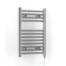 Terma 600mm x 400mm 512BTU Chrome Flat Electric Towel Radiator