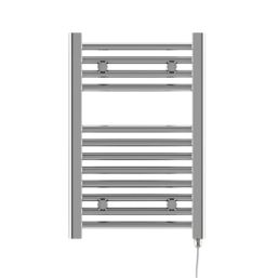 Terma 600mm x 400mm 512BTU Chrome Flat Electric Towel Radiator