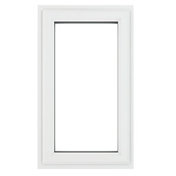 Crystal  Left-Hand Opening Clear Double-Glazed Casement White uPVC Window 610mm x 1040mm