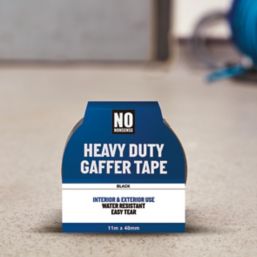 No Nonsense Gaffer Tape 70 Mesh Black 11m x 48mm