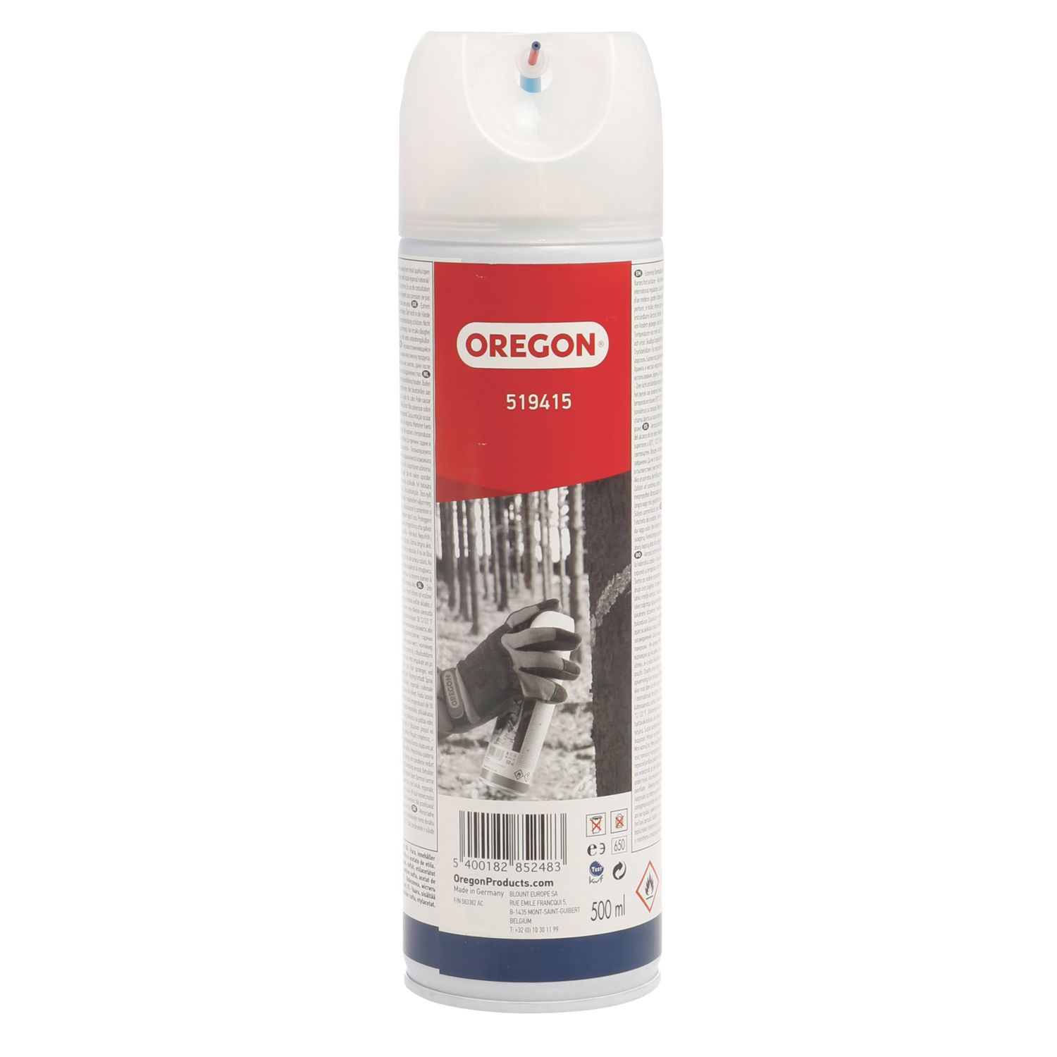 Oregon 500ml Blue Matt Forestry Marking Spray Paint (249KT)