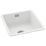 Abode Sandon 1 Bowl Fireclay Ceramic Kitchen Sink 460mm x 194mm