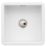 Abode Sandon 1 Bowl Fireclay Ceramic Kitchen Sink 460mm x 194mm