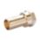 Hep2O  Plastic Push-Fit Adapting Keyless Spigot Female Coupler 22mm x 3/4"