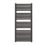 Towelrads 1200mm x 500mm 2098BTU Black Flat Designer Towel Radiator