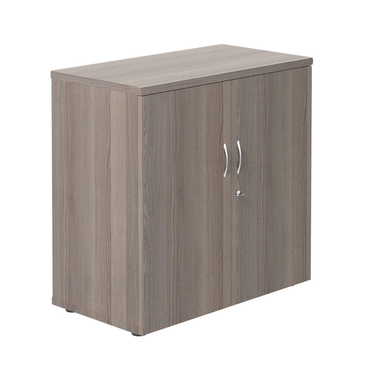 TC Group 1-Shelf Cupboard Grey Oak 800mm x 800mm (249TT)