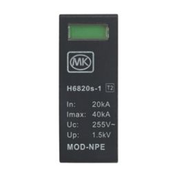 MK Sentry H6821S-1 SP  Type 2 Replacement Cartridge 40kA