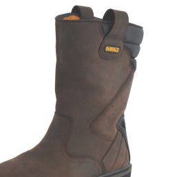 DEWALT Rigger 2 Size 12  Brown  Steel Toe Cap Safety Rigger Boots