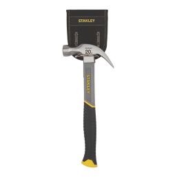 Stanley  Fibreglass Claw Hammer 20oz (0.57kg)