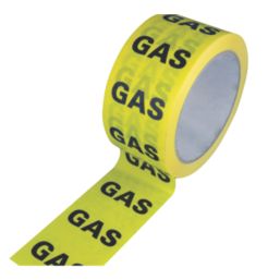Arctic Hayes Gas Identification Tape Yellow 33m x 50mm