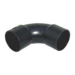 FloPlast Solvent Weld Waste Bend 92.5° Black 32mm 5 Pack