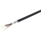 Refurb Prysmian 6943X Black 3-Core 1.5mm² Armoured Cable 25m Coil