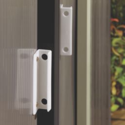 Rowlinson Trentvale 10' x 11' 6" (Nominal) Apex Metal Shed Light Grey