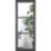 Green & Taylor Heritage Slimline 1-Clear Light Primed Black Wooden Fully Glazed Internal Door 1981mm x 838mm