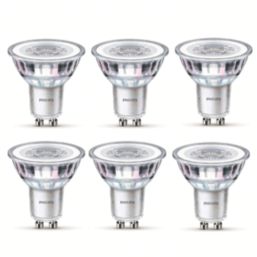 Philips   GU10 LED Light Bulb 345lm 3.8W 6 Pack