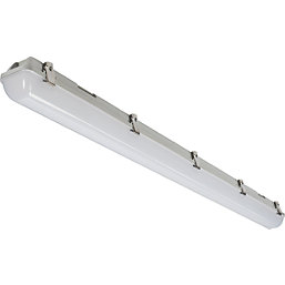 Knightsbridge TORC Single 4ft Maintained or Non-Maintained Switchable Emergency LED Self-Test Batten With Microwave Sensor 19/37W 3000 - 5550lm 230V