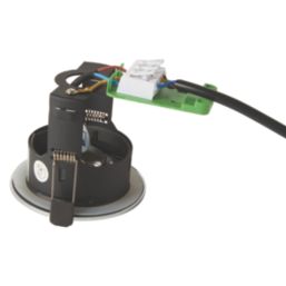 4lite  Tilt  Fire Rated LED Smart Downlights Chrome 5W 440lm 2 Pack