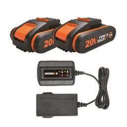 Worx  WG261E.1 45cm 20V 1 x 2.0Ah Lithium PowerShare  Cordless Hedge Trimmer