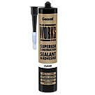 Geocel The Works Pro Sealant and Adhesive Clear 290ml
