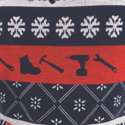Site Screwfix Christmas Jumper Multi-Coloured X Large 48" Chest