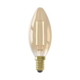 Calex  E14 Candle LED Light Bulb Gold 250lm 3.5W