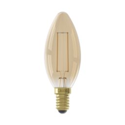 Calex  E14 Candle LED Light Bulb Gold 250lm 3.5W