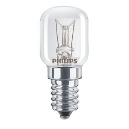 Philips Pygmy SES Mini Globe Incandescent Oven Light Bulb 90lm 15W 2 Pack